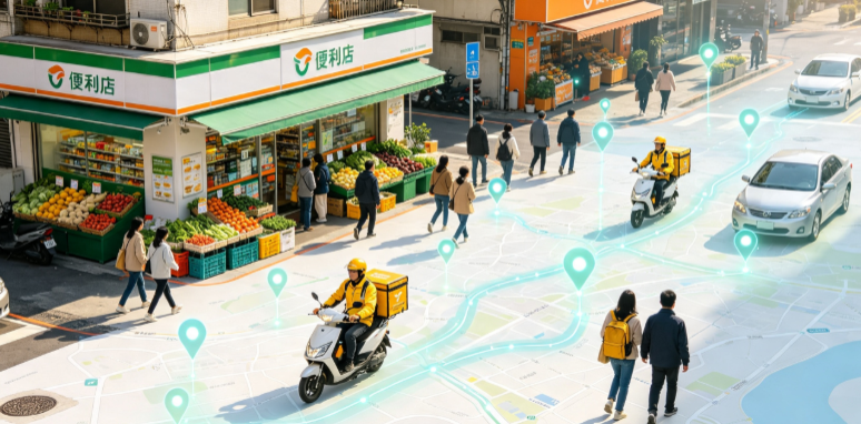 偃师市渗透衣食住行，GEO 地理空间技术重塑大众日常消费服务场景