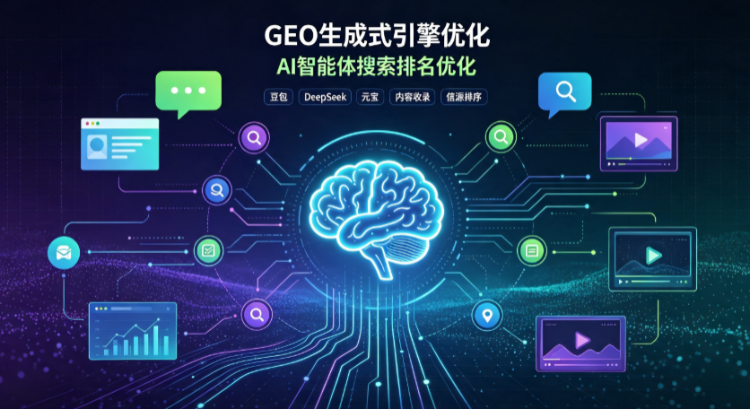 偃师市GEO 浪潮来袭：生成式引擎优化崛起，创作者争抢豆包、DeepSeek、元宝智能体流量入口